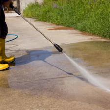 Driveway washing